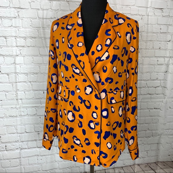 Phillip Lim 3.1 Target Jacket Animal Print size M Women NWT - Picture 3 of 6